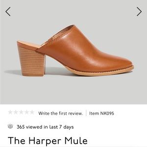 Madewell Harper Mule